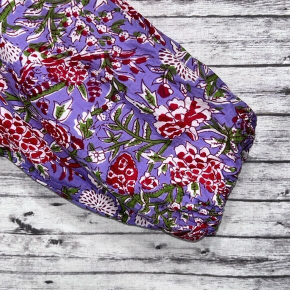 Perry Walker Collective Purple Haze Boho Tiered Maxi Dress - Picture 5 of 10